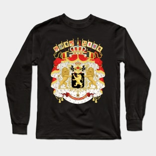 Coat of arms of Belgium Long Sleeve T-Shirt